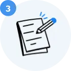 a pencil and paper